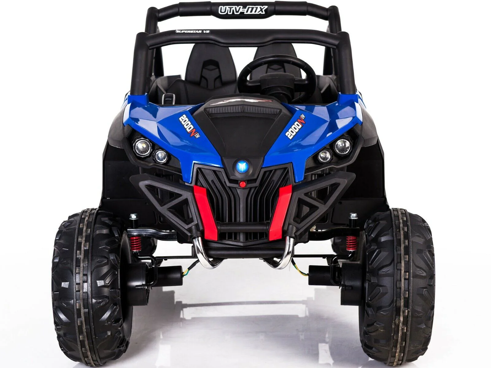 12V Kids Ride-On Toy Electric Car - Mini Moto UTV 4x4 - Black, Blue, White, Red, Pink - Image 20