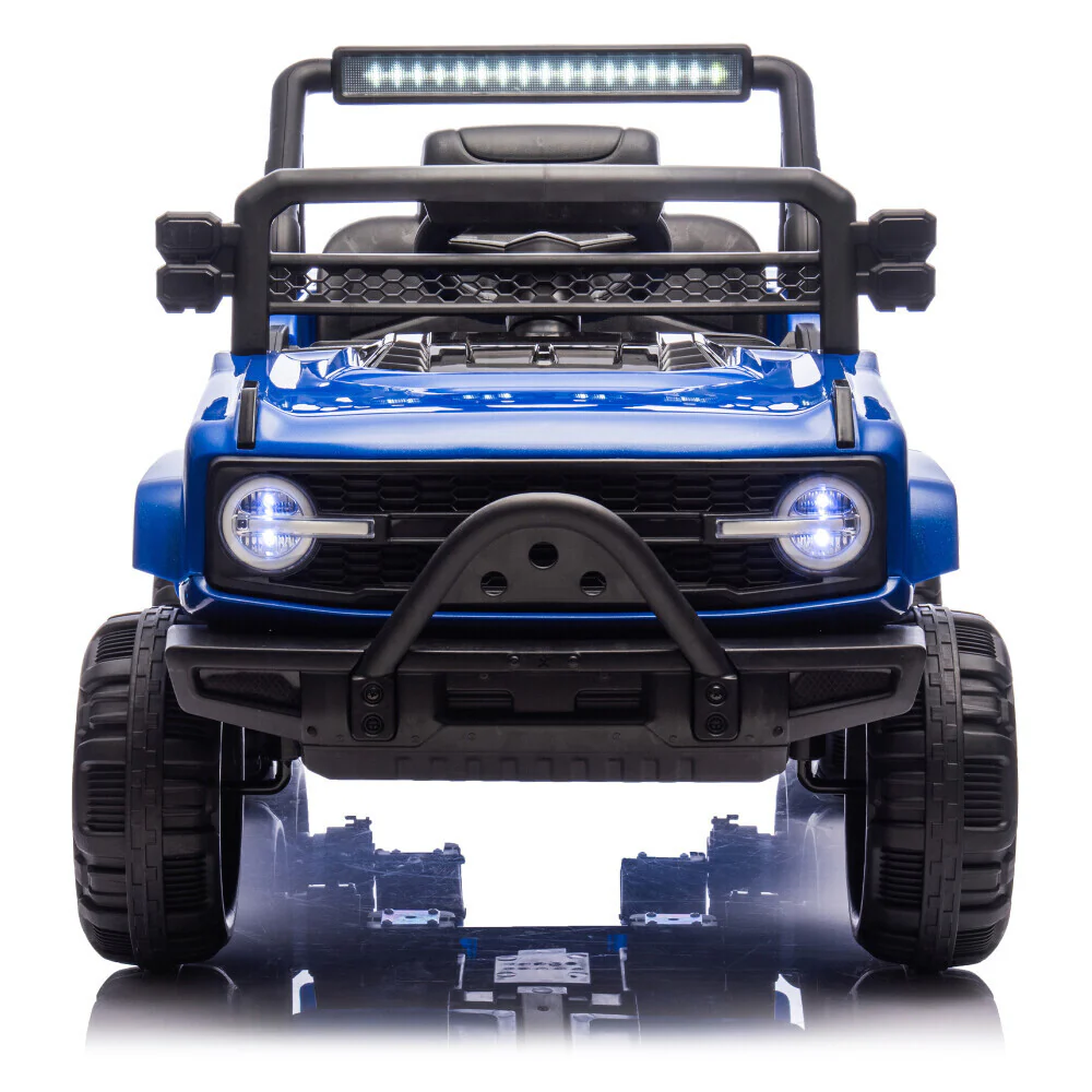 12V Electric Kids Ride-On Jeep with Parental Remote Control, MP3, and LED Lights - Image 12