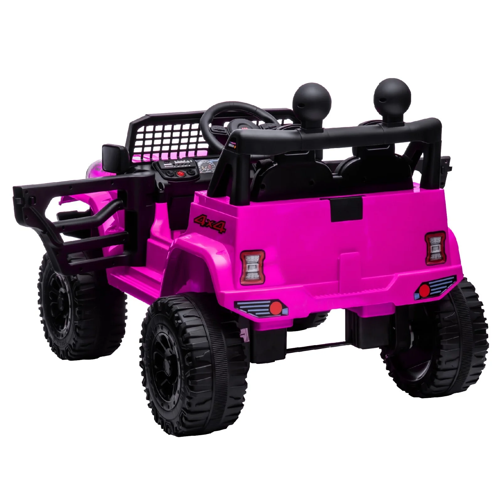 12V Electric Kids Ride-On Jeep with Parental Remote Control, MP3 Player, and LED Lights - Image 10