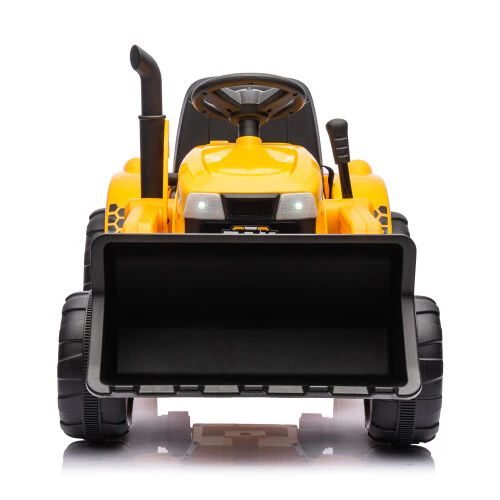 12V Electric Ride-On Kids Tractor Excavator with Battery, Remote Control, and Digging Handle - Image 5