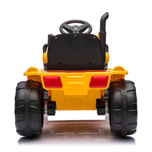 12V Battery-Powered Kids Ride-On Electric Excavator Tractor with Digging Handle - Image 10