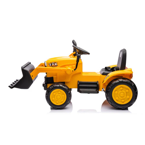 12V Battery-Powered Kids Ride-On Electric Excavator Tractor with Digging Handle - Image 15