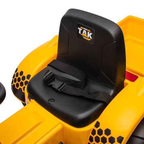 12V Electric Kids Ride-On Tractor Excavator with Detachable Trailer and Remote Control - Image 18