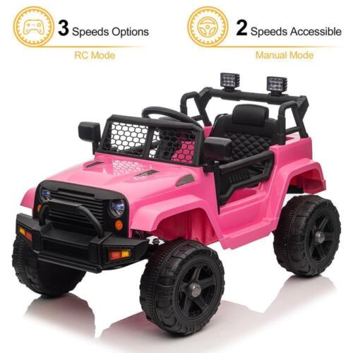 12V Kids Ride-On Tractor Toy with Music and Battery Power - Image 2