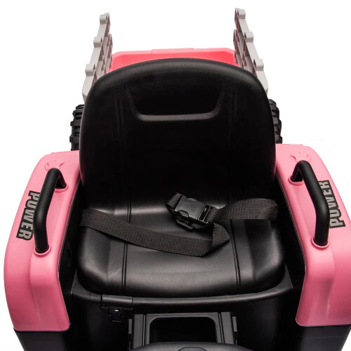 12V Battery-Powered Kids Ride-On Tractor with Trailer and Remote Control, 3-Speed Child Vehicle - Image 10