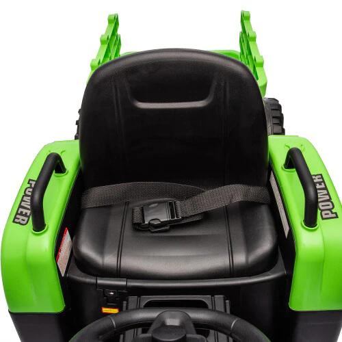 12V Battery-Powered Kids Ride-On Tractor with Trailer and Remote Control, 3-Speed Child Vehicle - Image 26