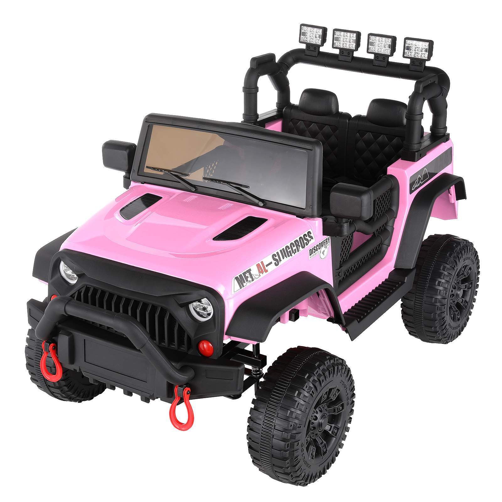12V Kids Electric Ride-On Jeep Truck Car 1-Seater with Remote Control Toy Vehicle - Image 11