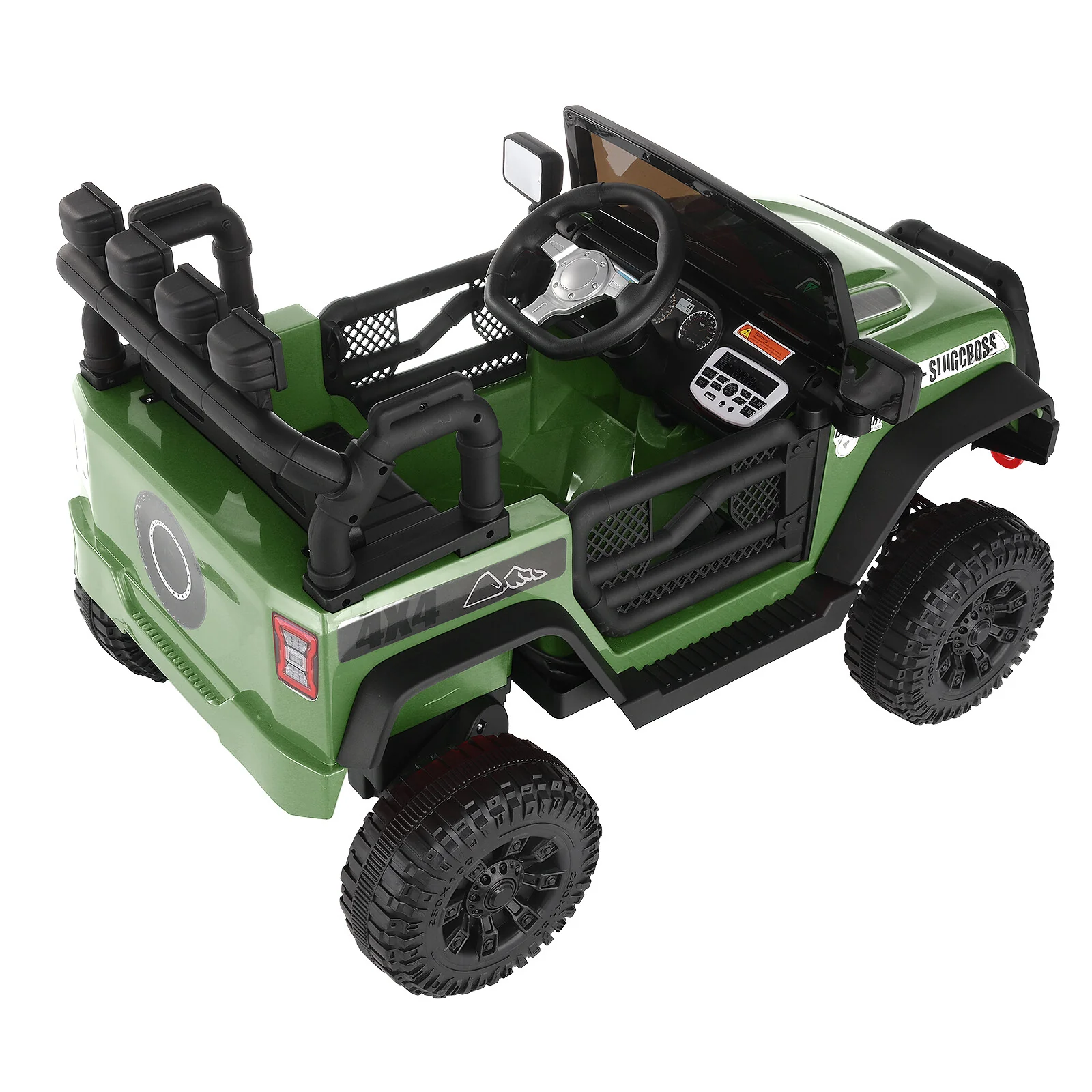 12V Kids Electric Ride-On Jeep Truck Car 1-Seater with Remote Control Toy Vehicle - Image 6