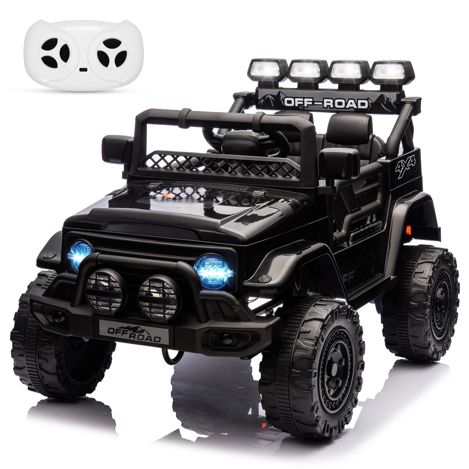 12V Kids Ride-On 2WD Battery-Powered Truck Car with Remote Control - Image 2