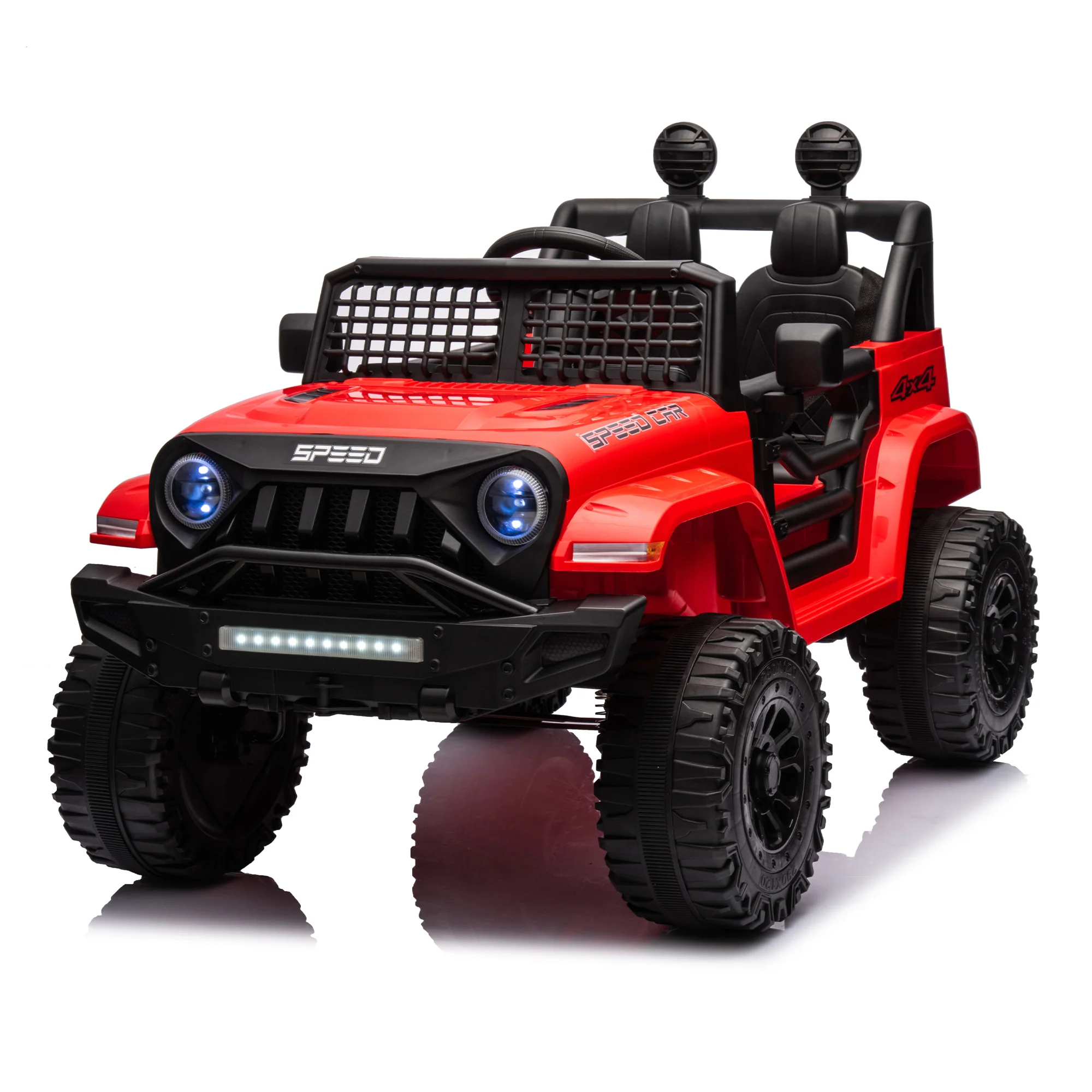 12V Kids Electric Ride-On Truck Car Toy with 3 Speeds and Remote Control - Image 16