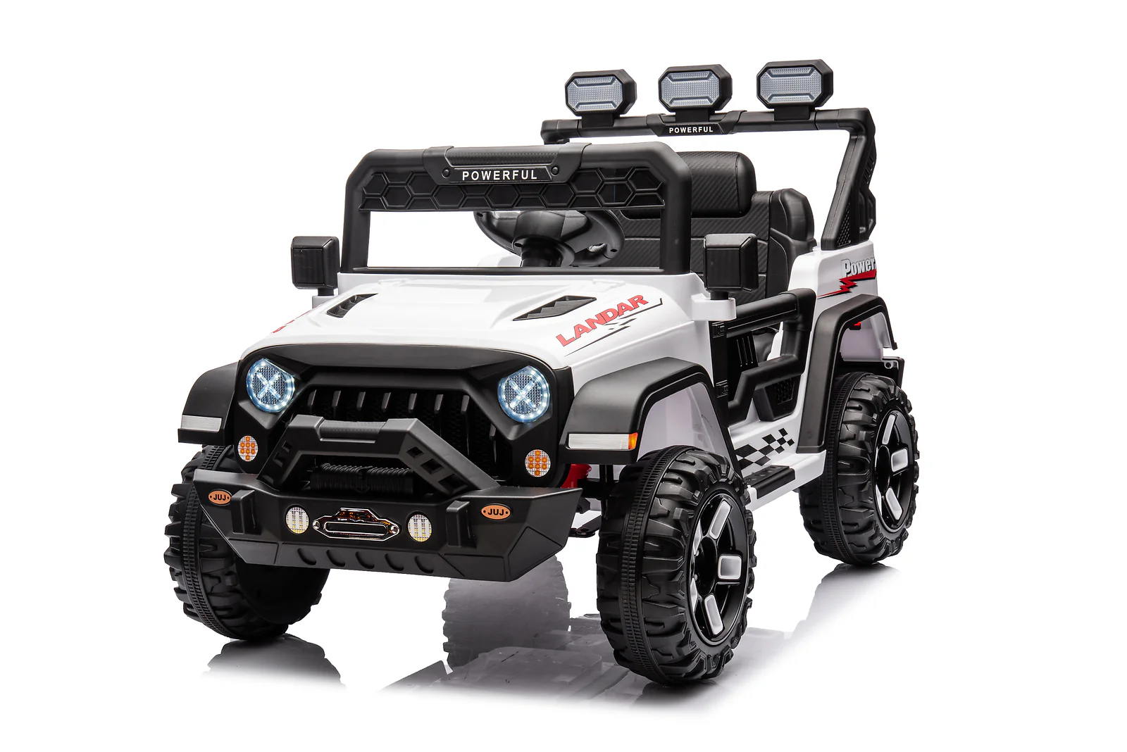 12V Battery-Powered Ride-On Truck Car for Toddlers with 3 Speed Settings - Image 5