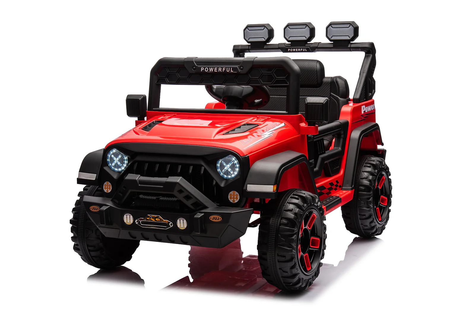 12V Battery-Powered Ride-On Truck Car for Toddlers with 3 Speed Settings - Image 6