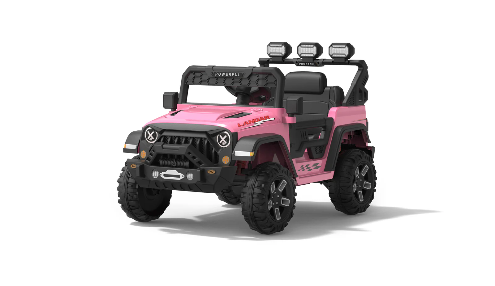 12V Battery-Powered Ride-On Truck Car for Toddlers with 3 Speed Settings - Image 7