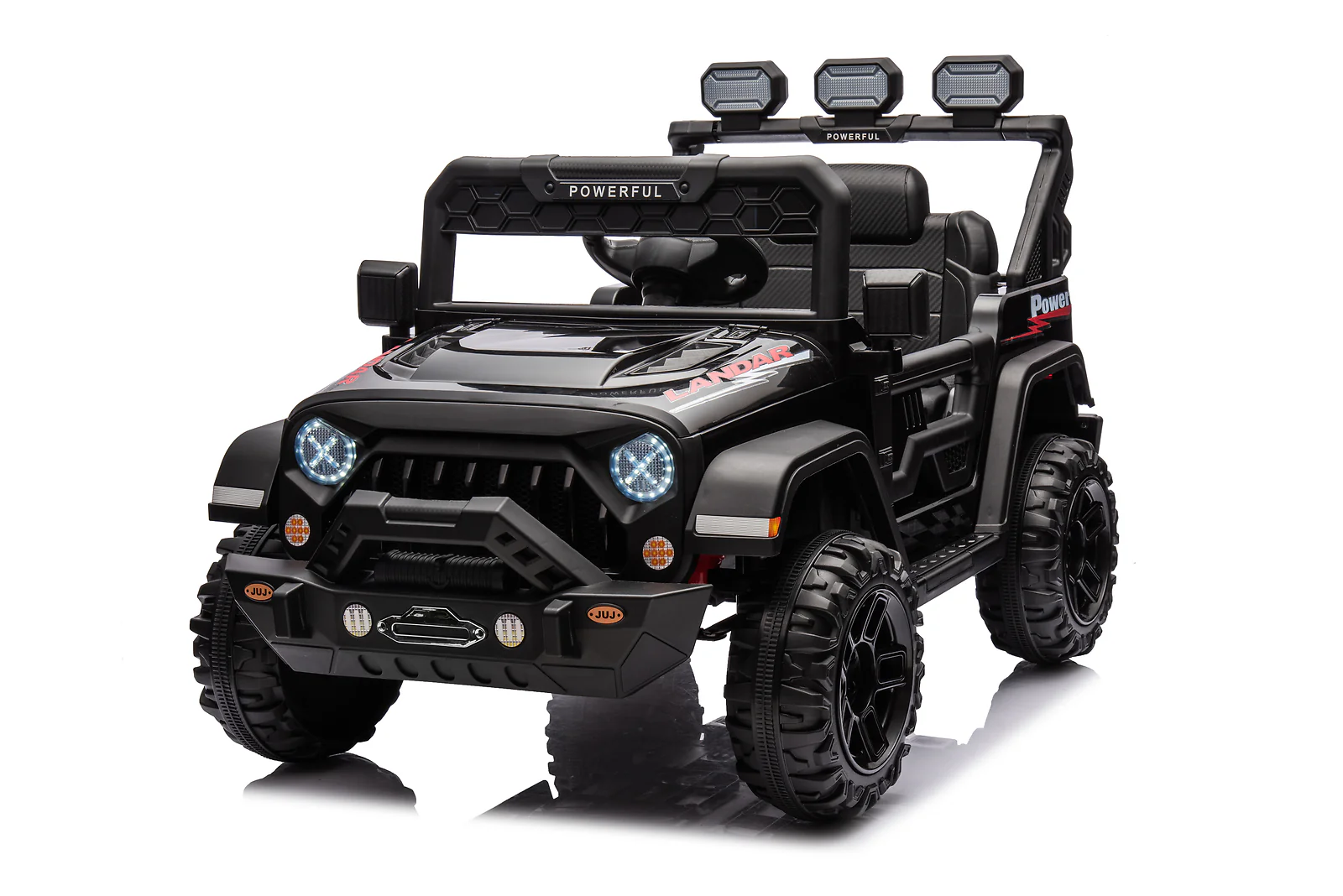 12V Battery-Powered Ride-On Truck Car for Toddlers with 3 Speed Settings - Image 8