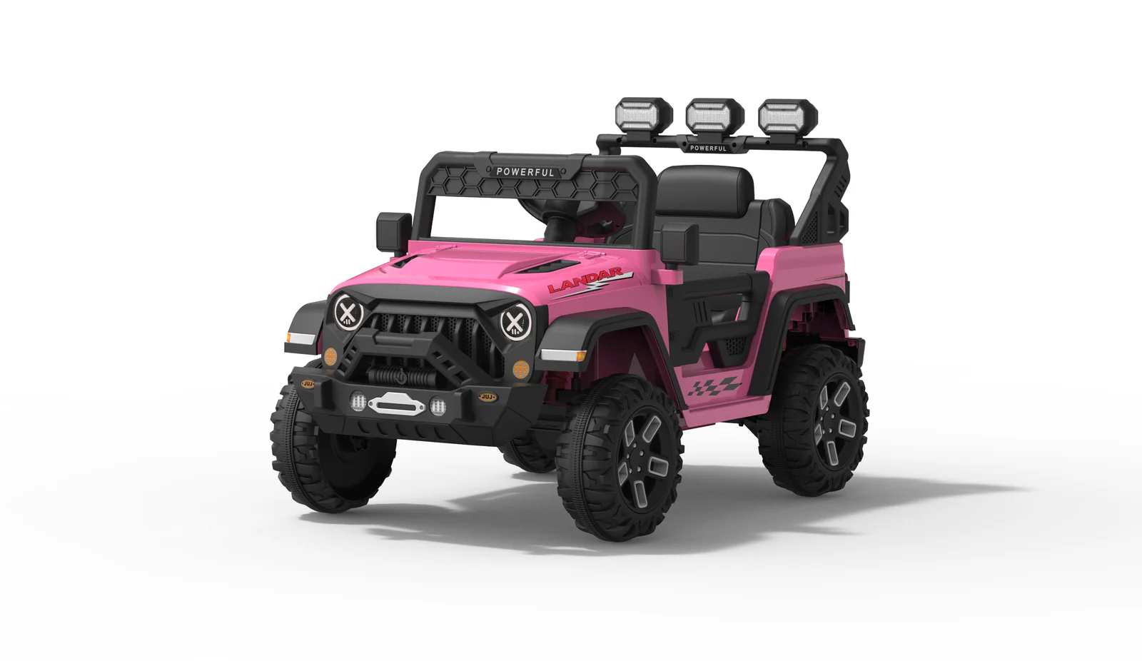 12V Battery-Powered Ride-On Truck Car for Toddlers with 3 Speed Settings - Image 9