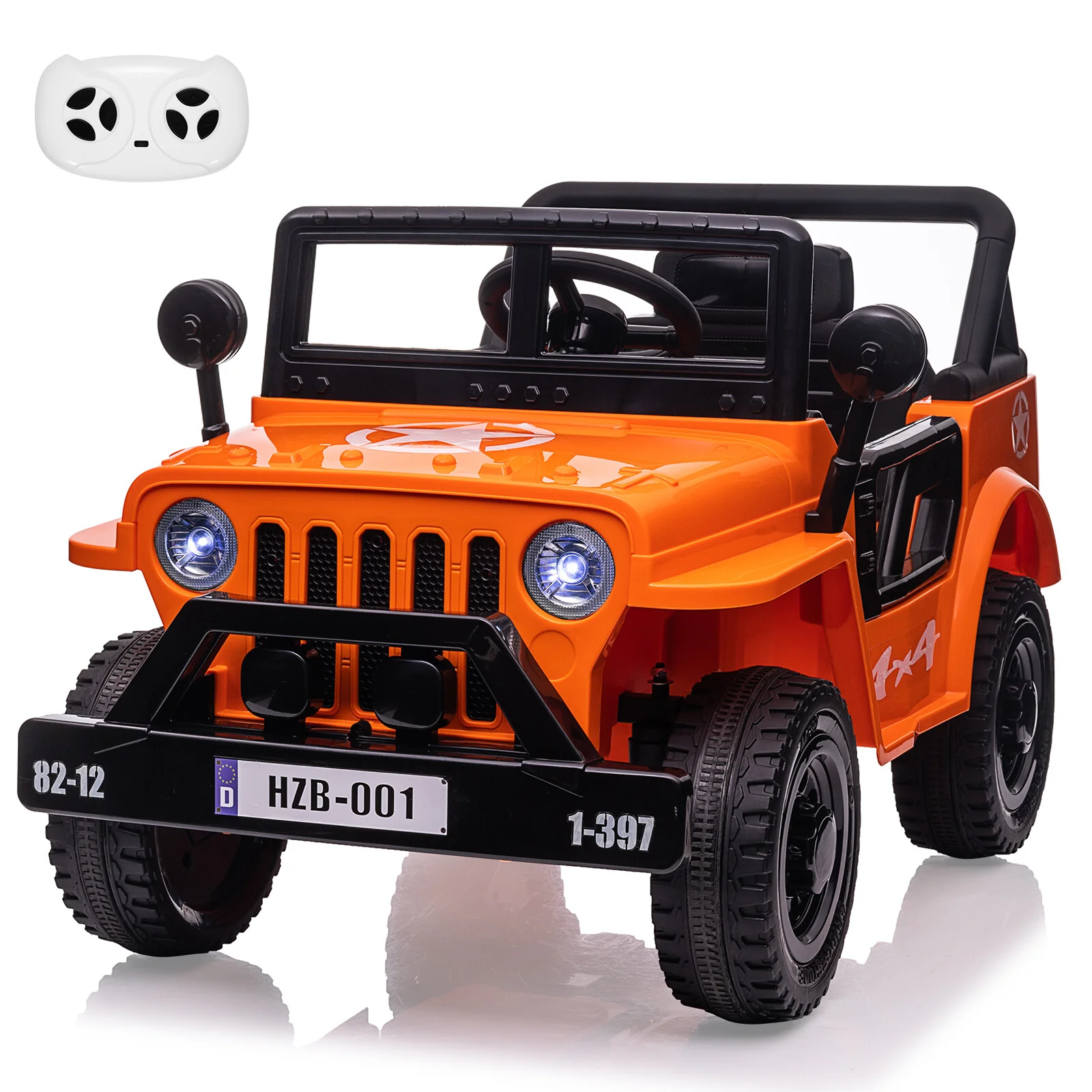 12V Electric Ride-On Truck Car for Kids with Remote Control and Safety Seat Belt - Image 9