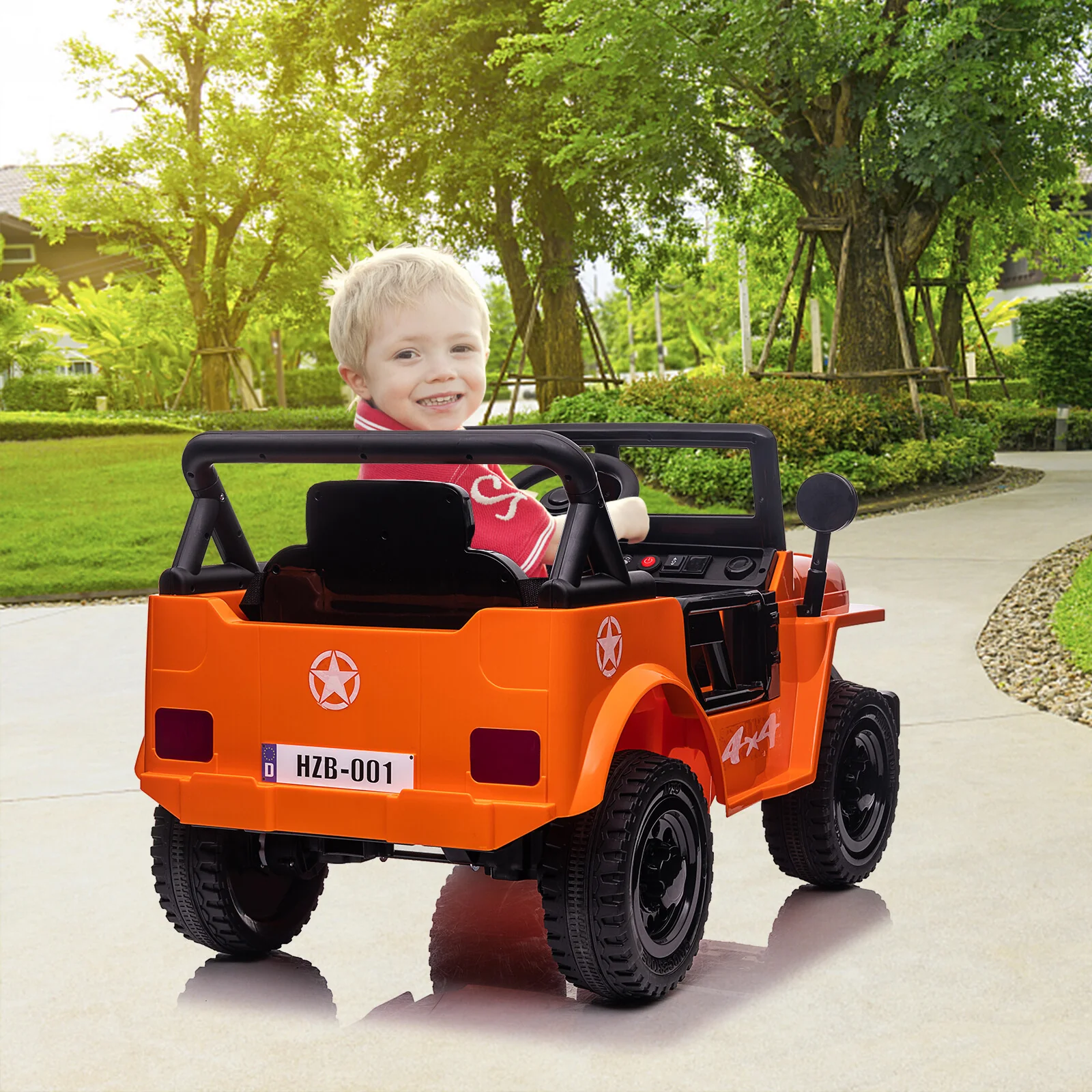 12V Electric Kids Ride-On Truck Car with Remote Control Toy - Image 7