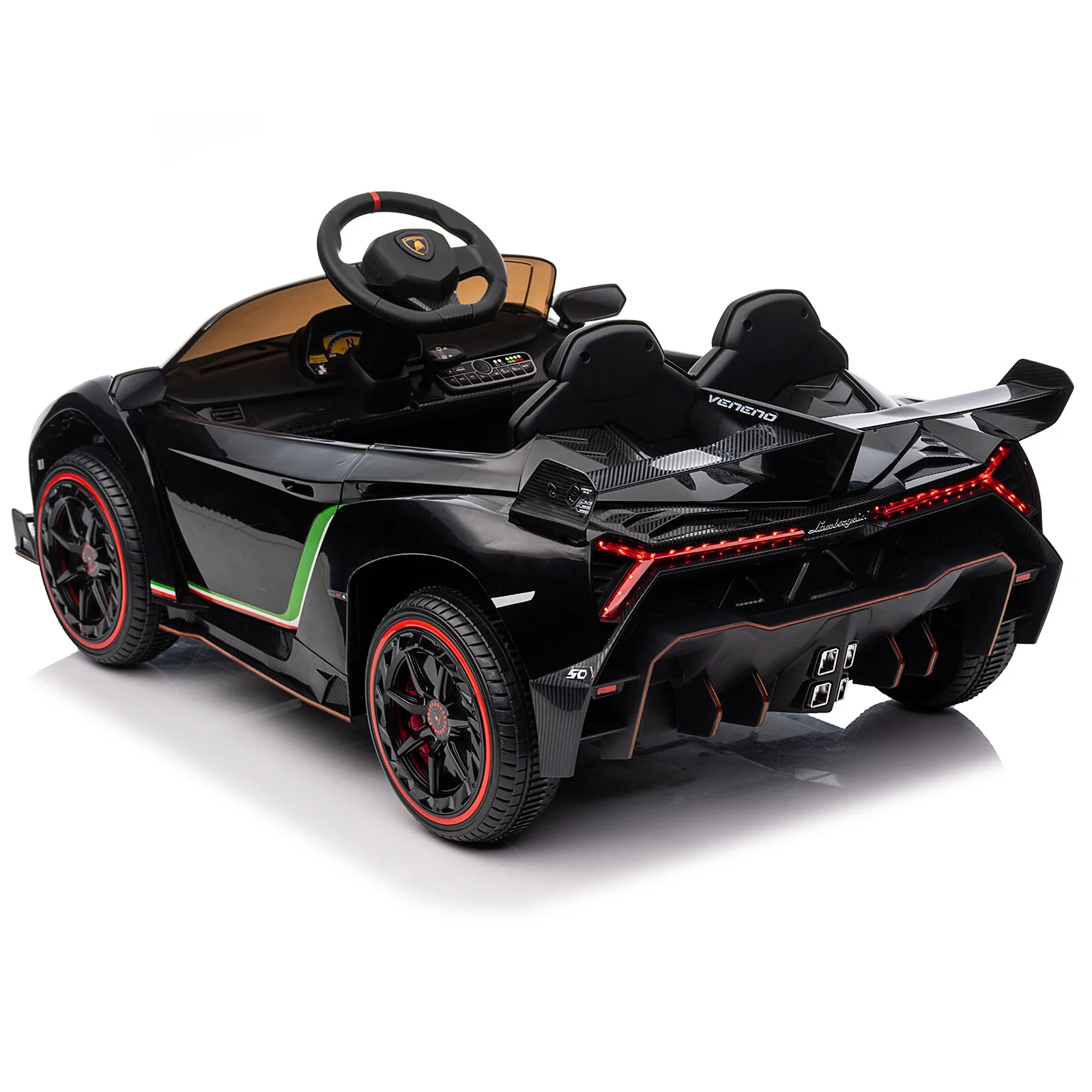 12V Kids Electric Ride-On Truck with Battery and Remote Control - Image 16