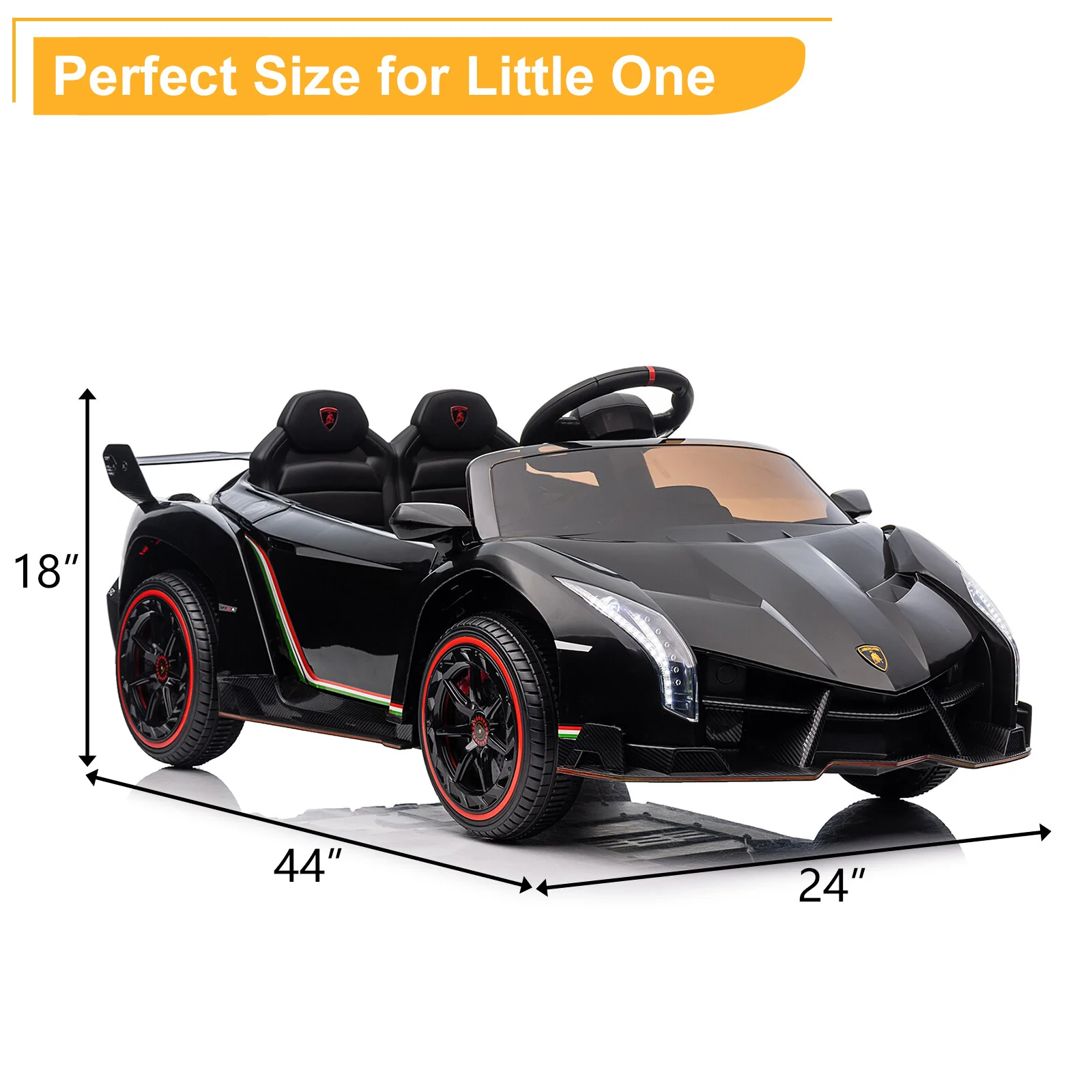 12V Kids Electric Ride-On Truck with Battery and Remote Control - Image 17