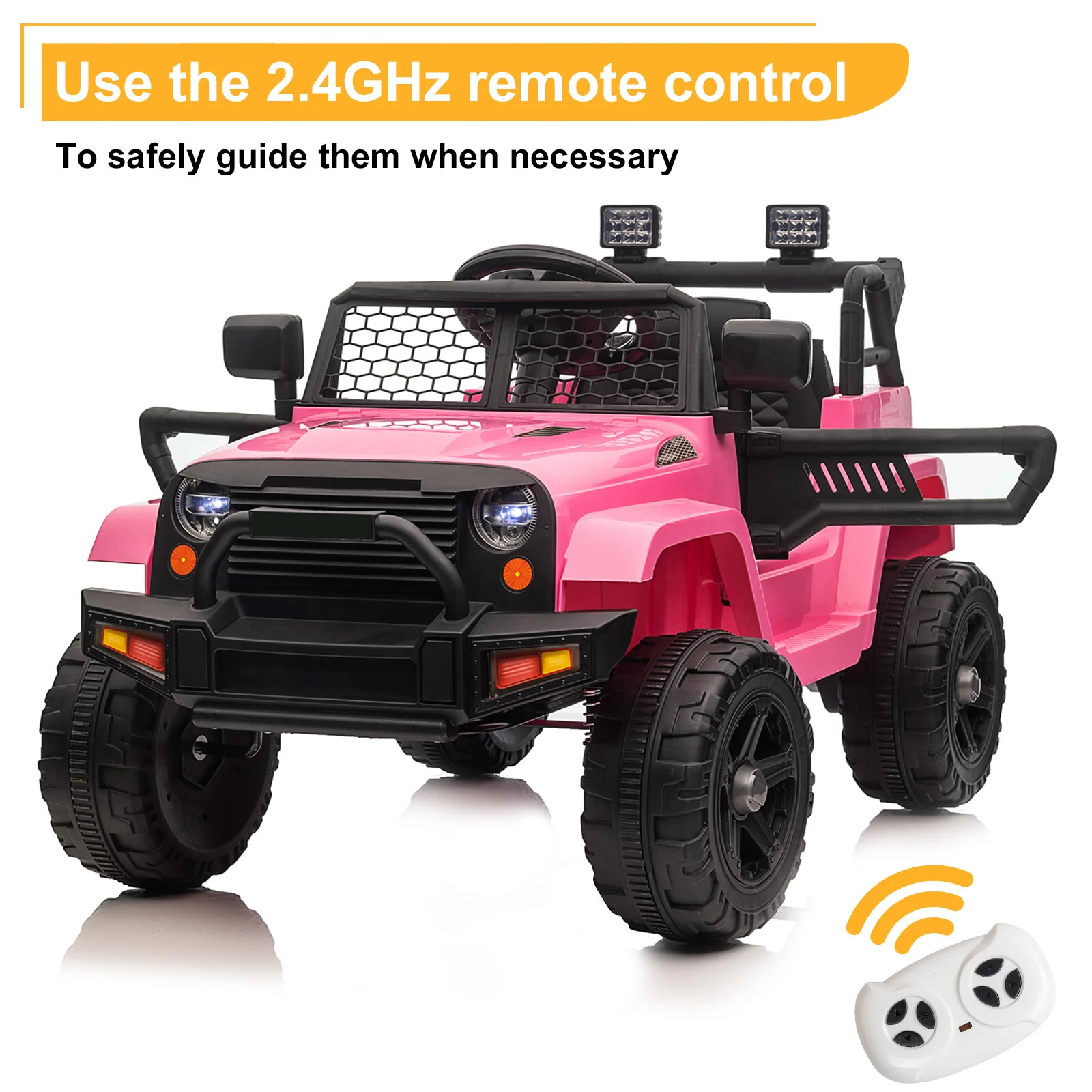 12V Kids Electric Ride-On Truck with Battery and Remote Control - Image 26
