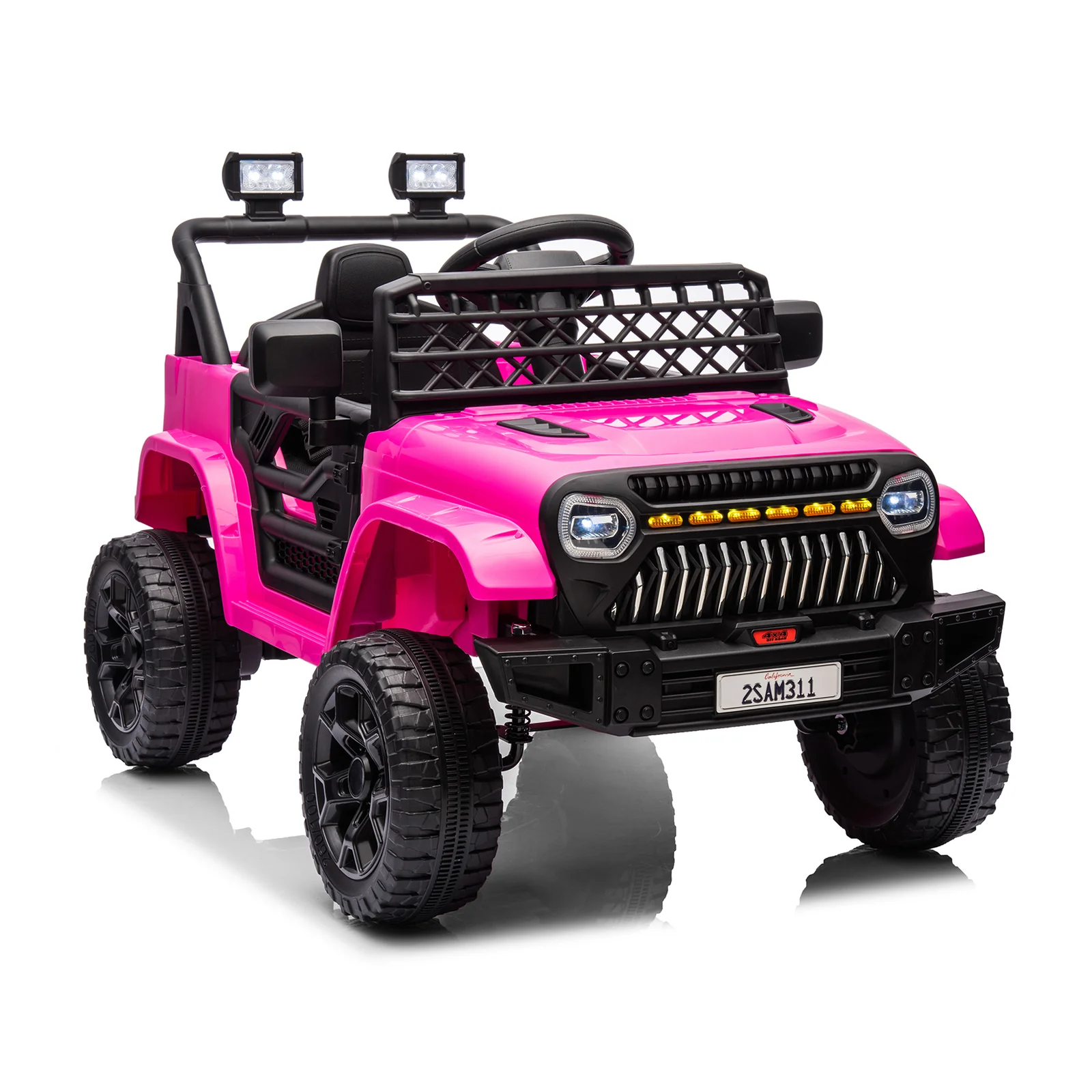 12V Electric Kids Ride-On Truck Toy with 2.4G Remote Control for Boys and Girls - Image 19