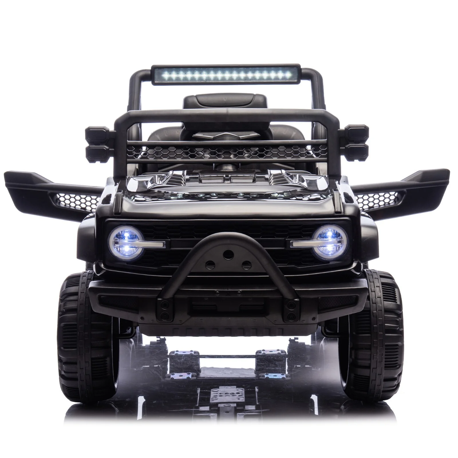 12V Electric Kids Ride-On Jeep Truck Toy Car with 6 Wheels and Remote Control Battery Powered - Image 2