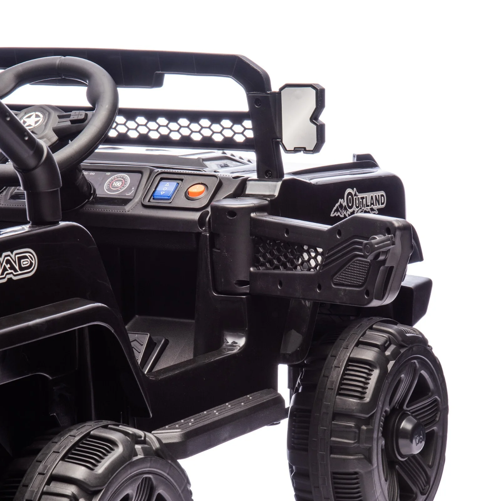 12V Electric Kids Ride-On Jeep Truck Toy Car with 6 Wheels and Remote Control Battery Powered - Image 6