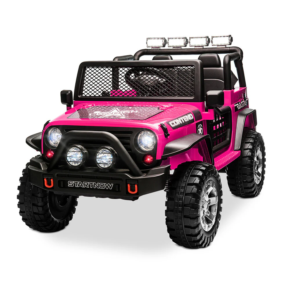 12V Kids Electric Ride-On Jeep Truck with Remote Control Toy Car - Image 21