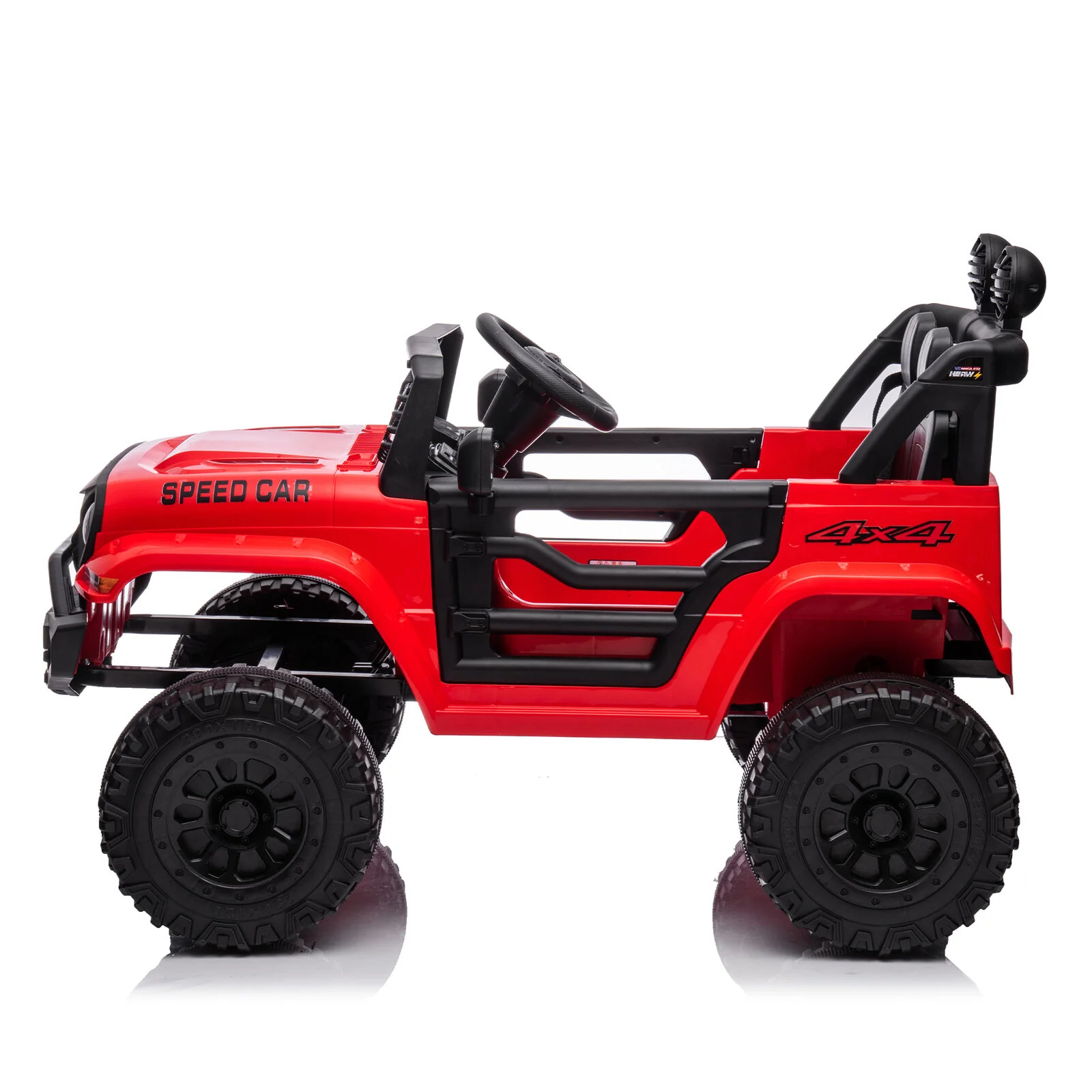 12V Kids Ride-on Truck with Remote Control and LED Lights - Image 10
