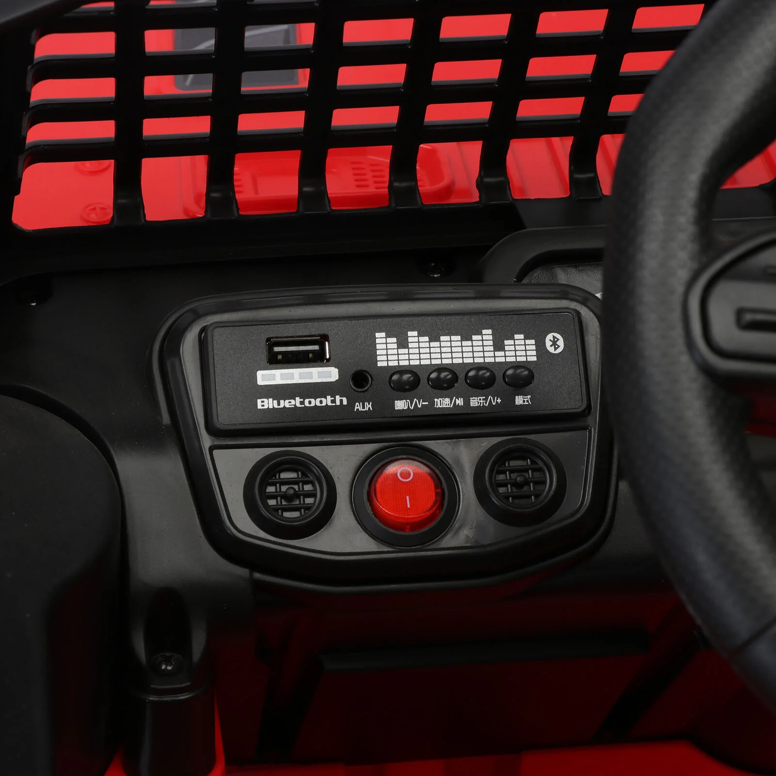 12V Kids Ride-on Truck with Remote Control and LED Lights - Image 18
