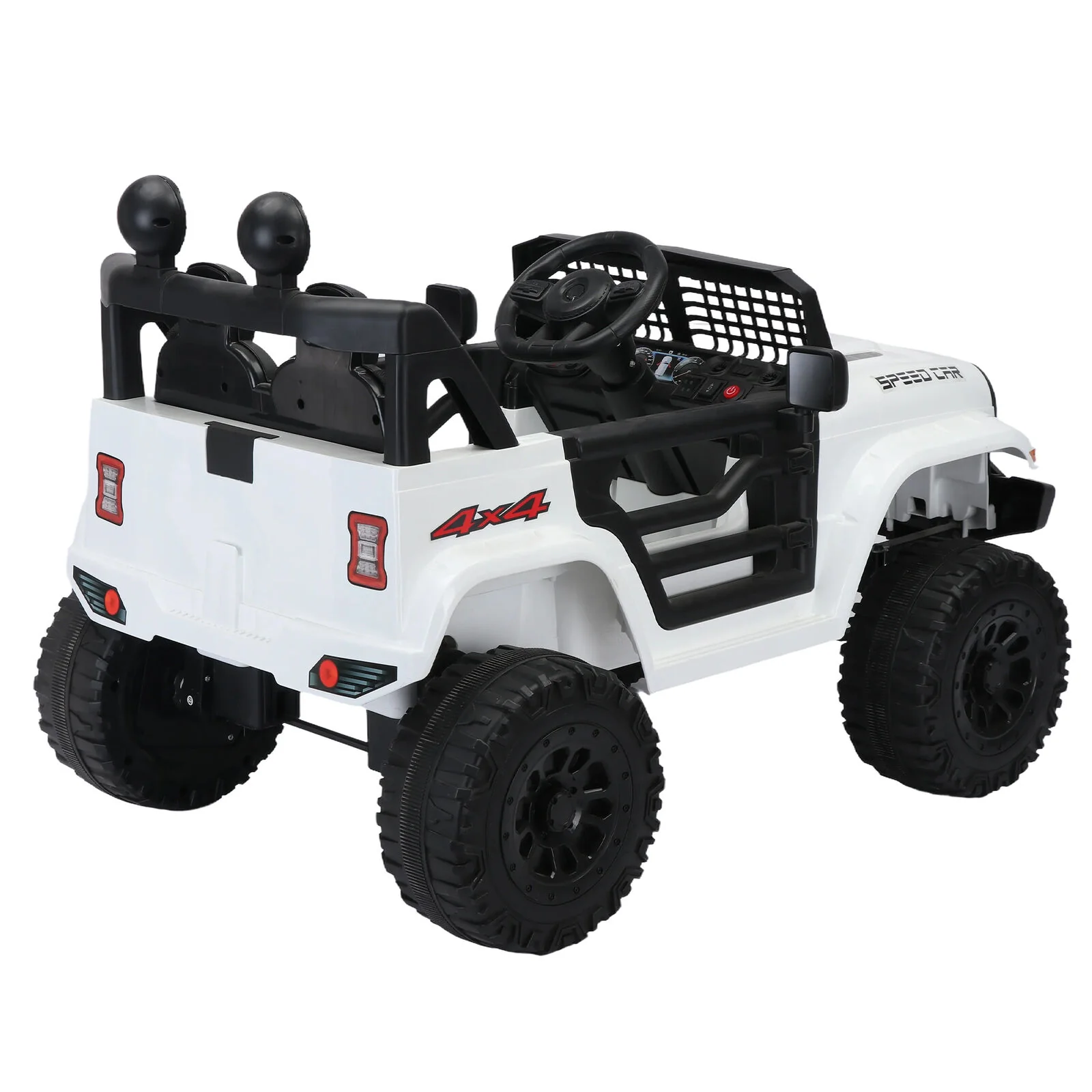 12V Kids Ride-on Truck with Remote Control and LED Lights - Image 23