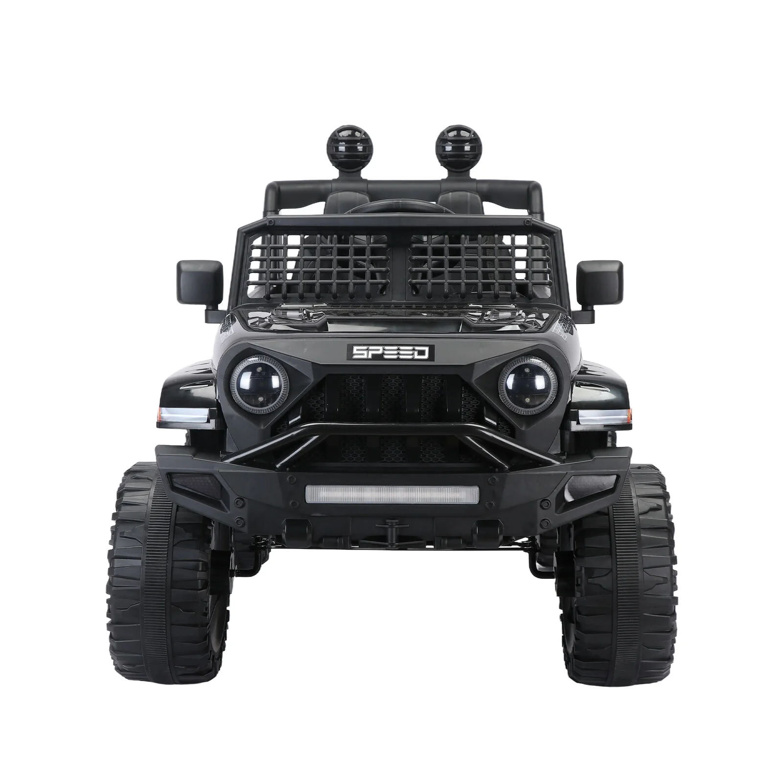 12V Kids Ride-on Truck with Remote Control and LED Lights - Image 4