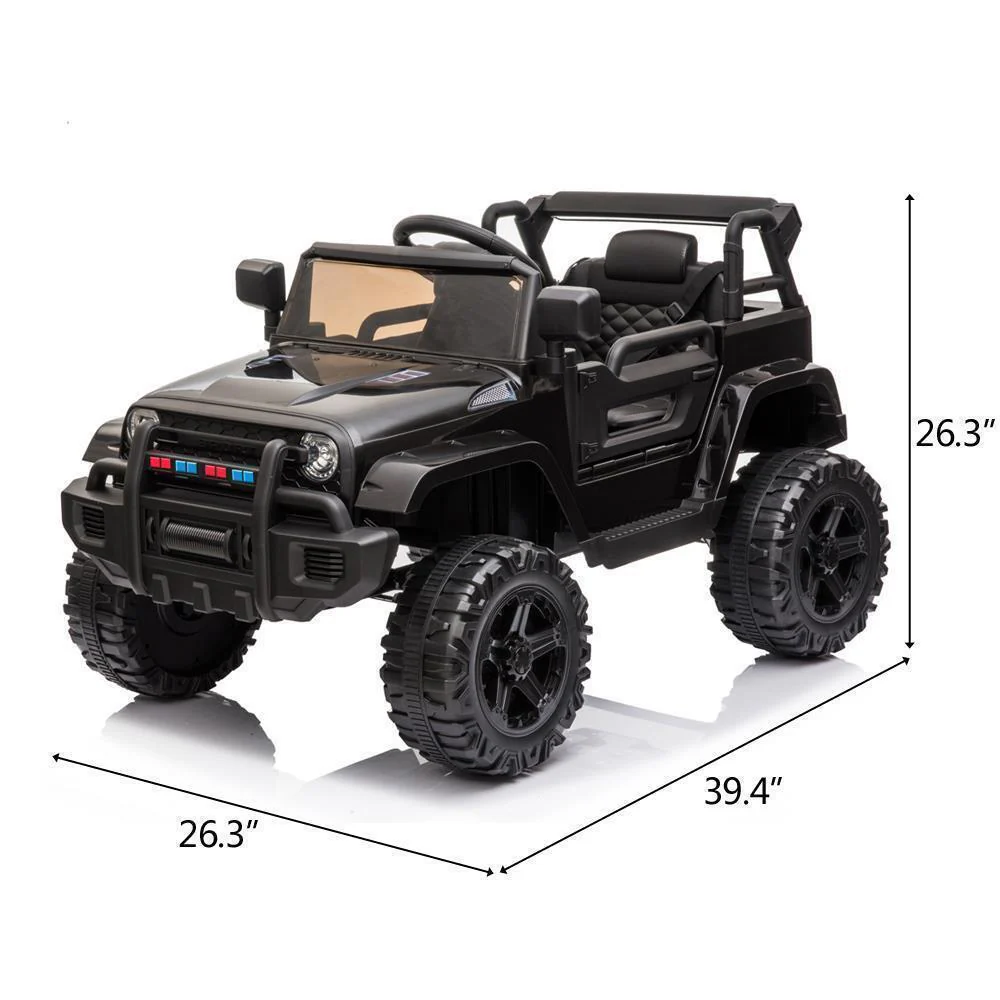 12V Kids Ride-On Truck with Remote Control and Safety Features - Image 4