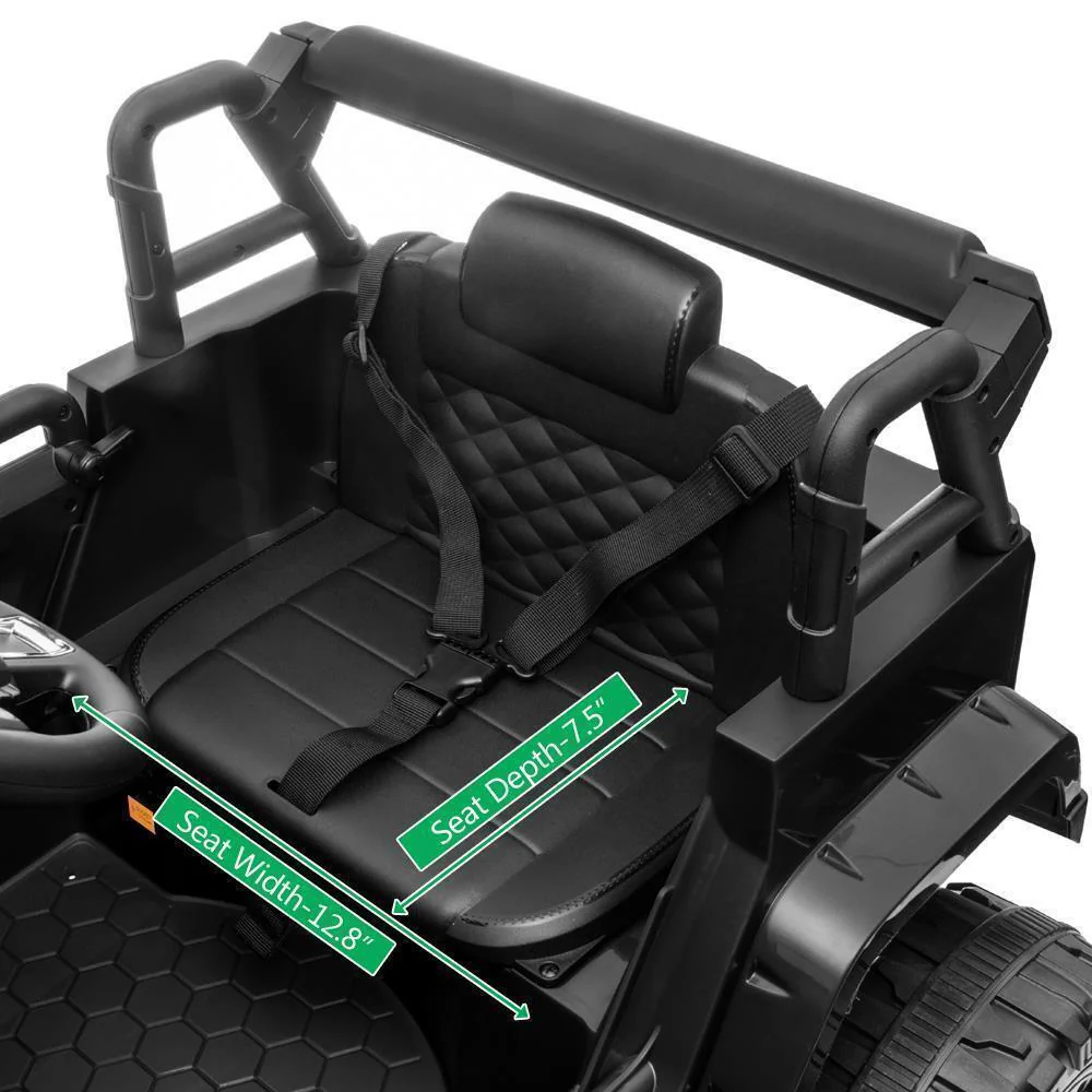 12V Kids Ride-On Truck with Remote Control and Safety Features - Image 7