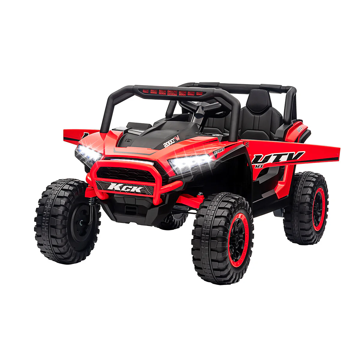 12V Electric Kids Ride-On 4-Wheeler UTV Car with Remote Control Off-Road Toy - Image 22