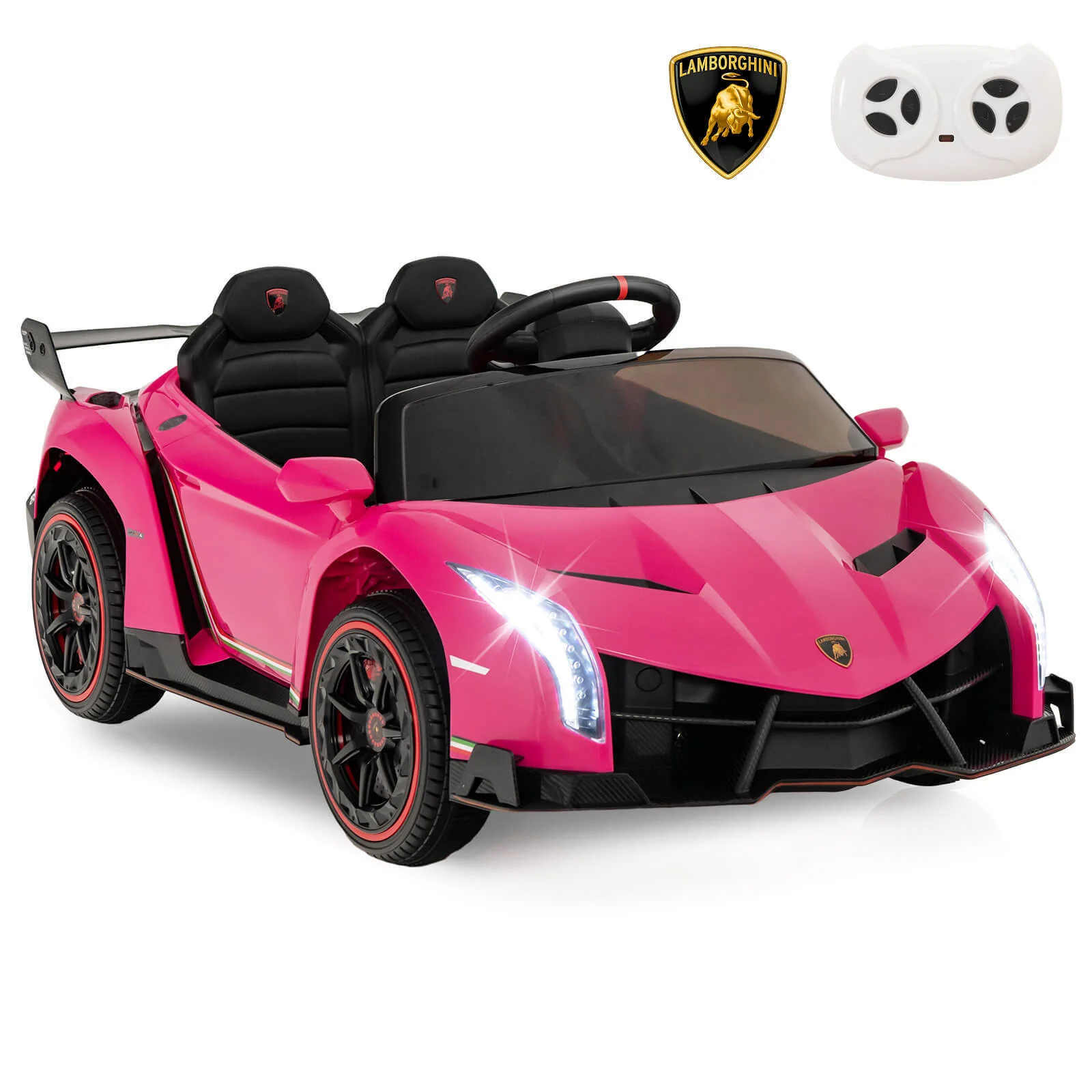 12V 4WD Kids Ride-On Sports Car Battery Powered with Power Adapter - Image 13