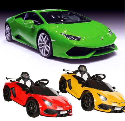 12V Lamborghini Electric Ride On Car for Kids with Remote Control, MP3 Player, and LED Lights - Image 2