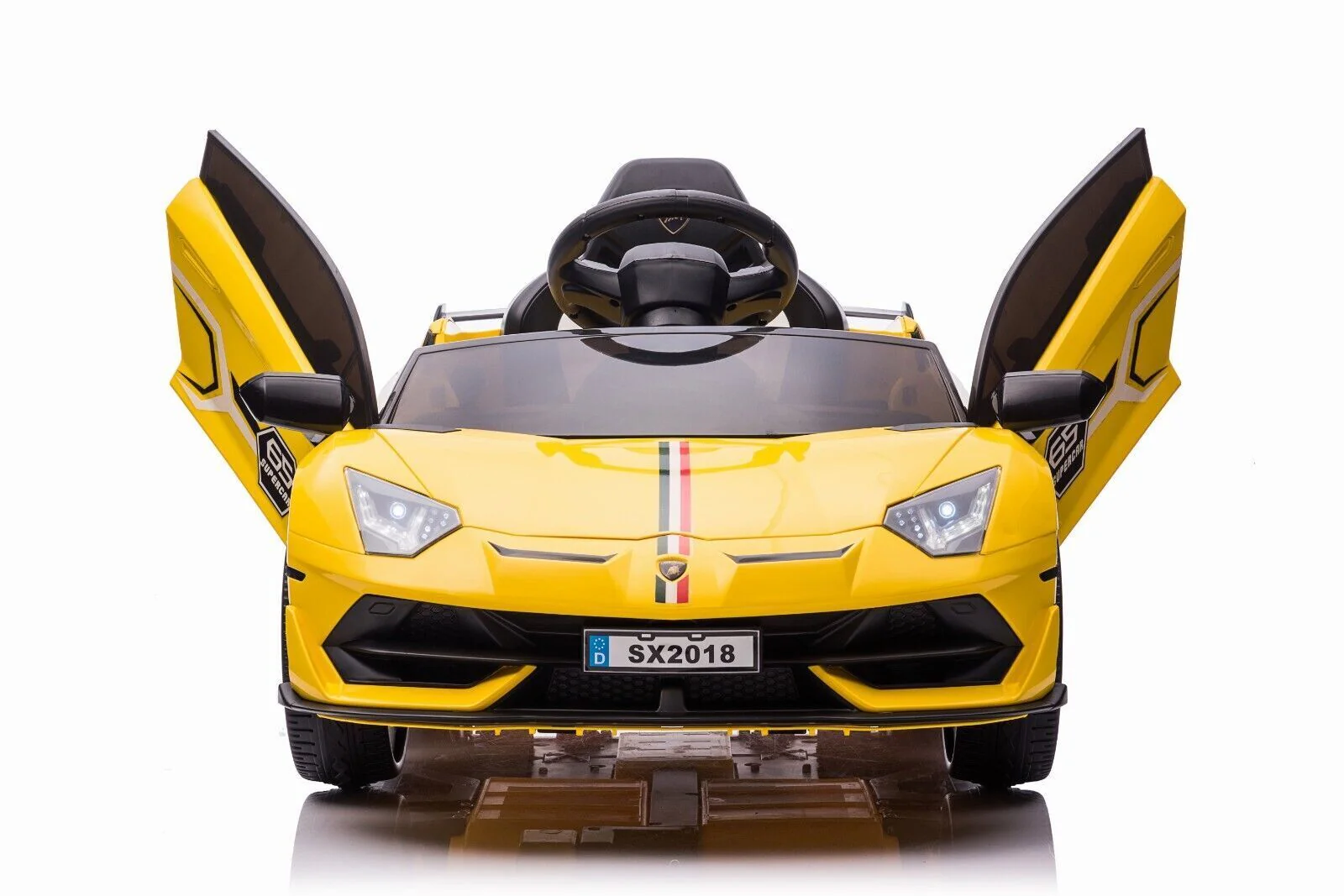 12V Lamborghini Electric Ride On Car for Kids with Remote Control, MP3 Player, and LED Lights - Image 36
