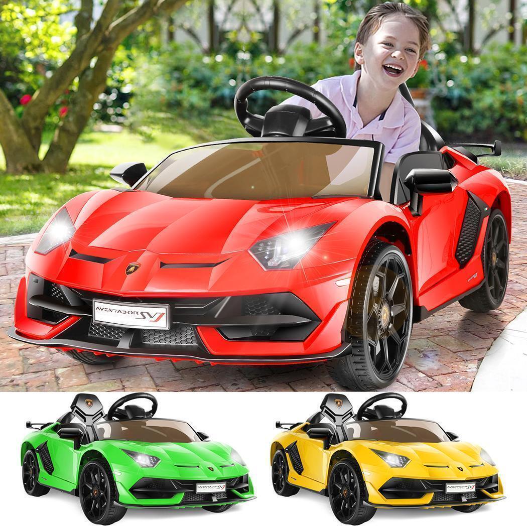 12V Lamborghini Kids Ride On Sports Car with Remote Control - Battery Powered Toy - Image 3