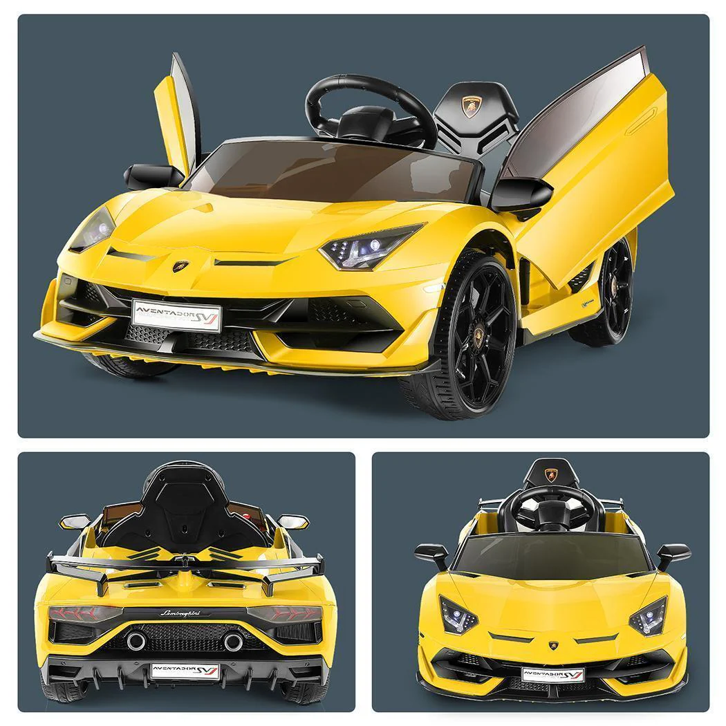12V Lamborghini Ride-On Car for Kids with Remote Control, 3 Speeds, LED Lights, and USB - Image 14