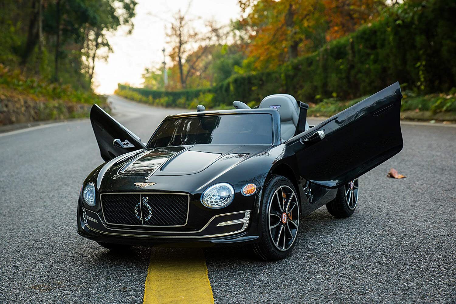 12V Licensed Bentley Electric Ride-On Car for Kids with Remote Control and 4 Wheels - Image 9