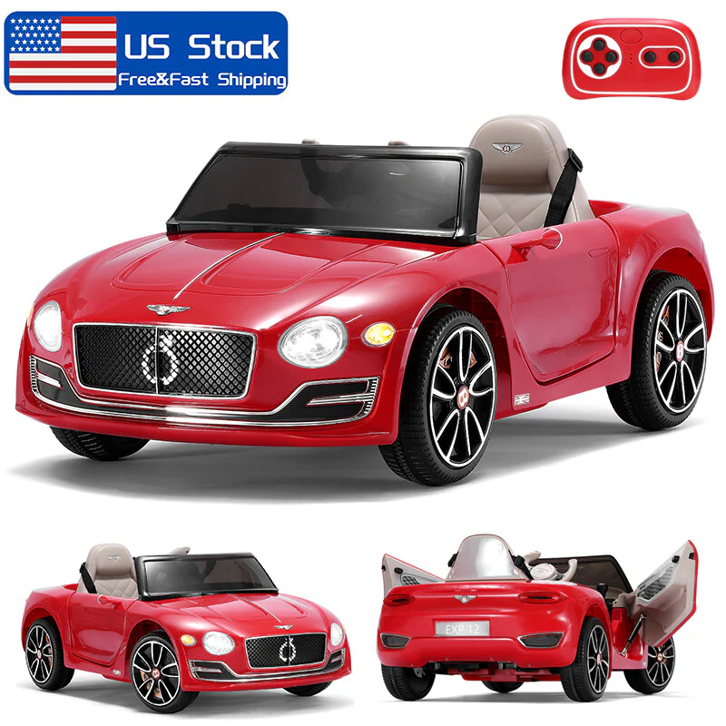 12V Licensed Bentley Style Electric Ride-On Car for Kids with Remote Control - Image 20