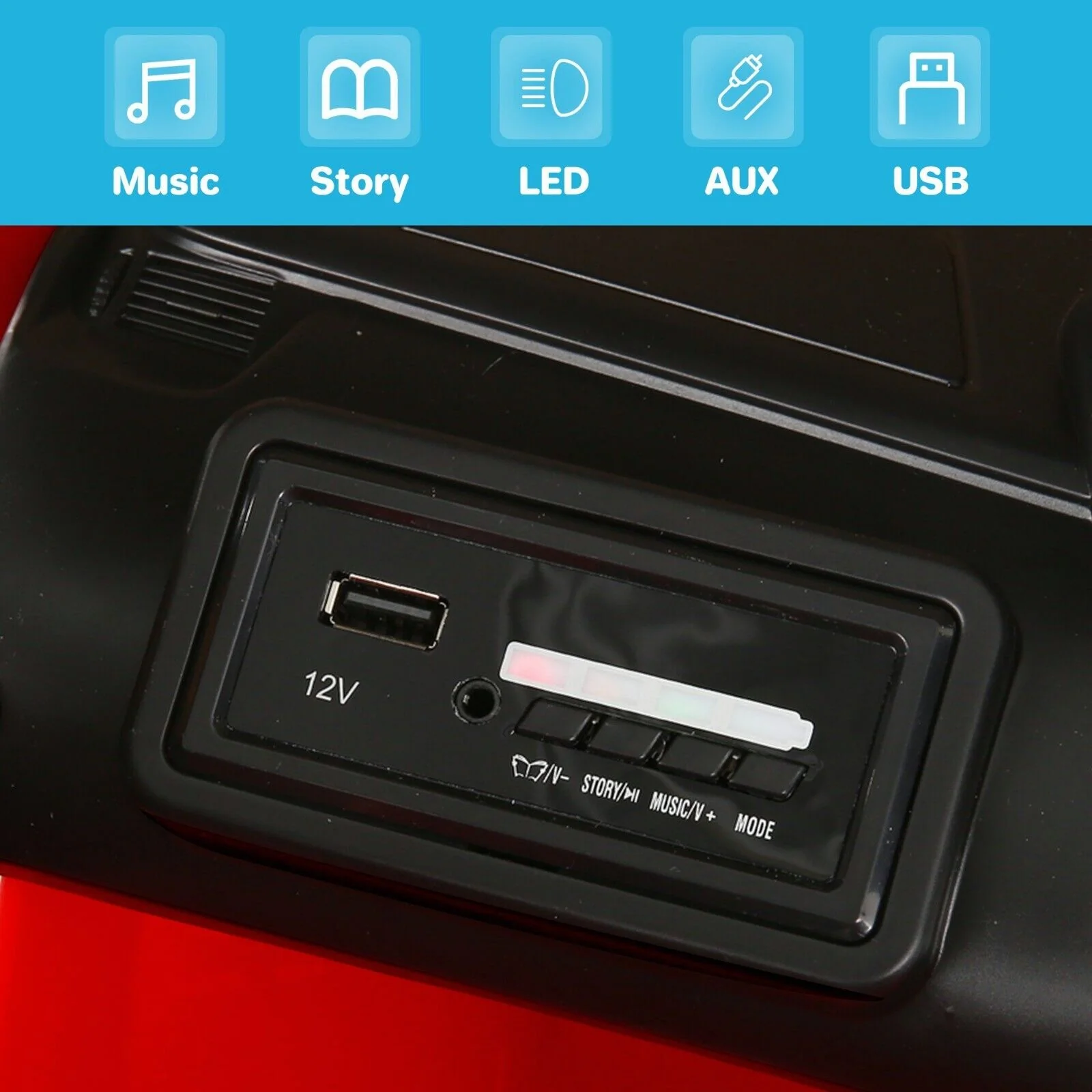 12V Licensed Lamborghini Aventador SVJ Electric Ride-On Car for Kids - Perfect Gift! - Image 16
