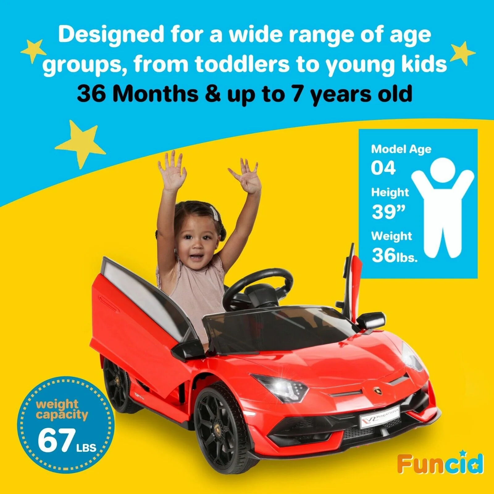 12V Licensed Lamborghini Aventador SVJ Electric Ride-On Car for Kids - Perfect Gift! - Image 17