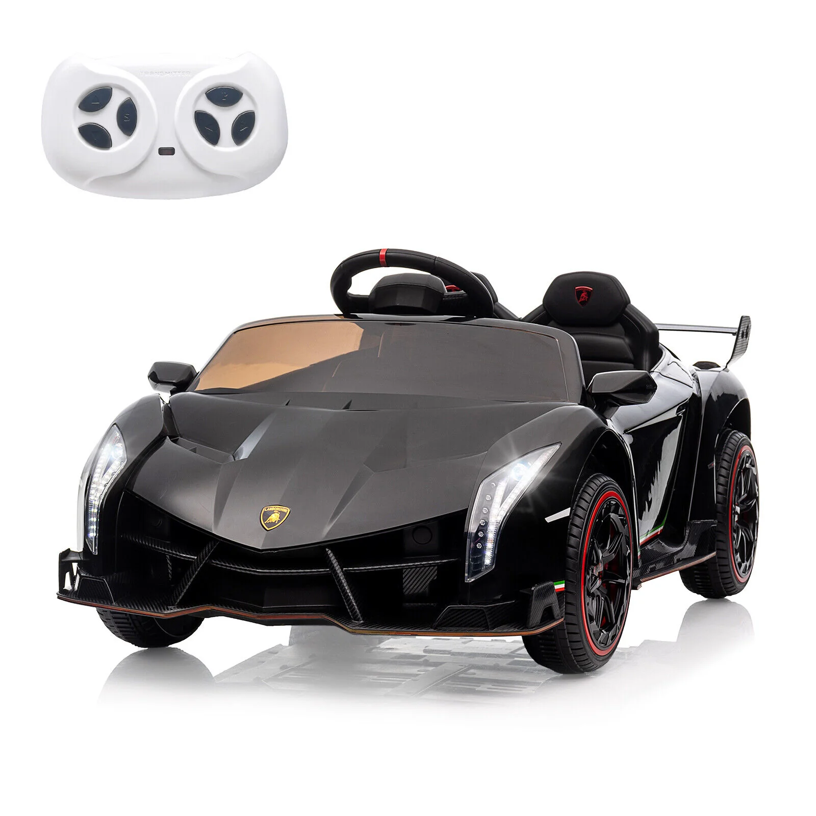 12V Licensed Lamborghini Electric Ride On Car for Kids - 2 Seater with Remote Control - Image 9