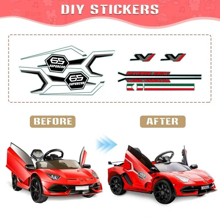 12V Licensed Lamborghini Ride on Car for Kids with Remote Control, MP3, AUX & USB?? - Image 29