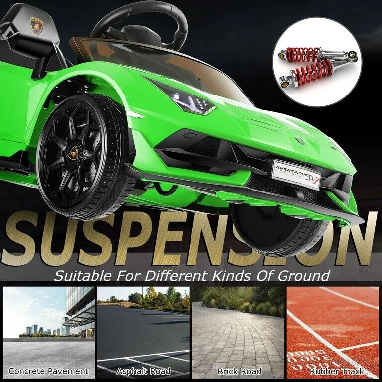 12V Licensed Lamborghini Ride on Car for Kids with Remote Control, MP3, AUX & USB?? - Image 39