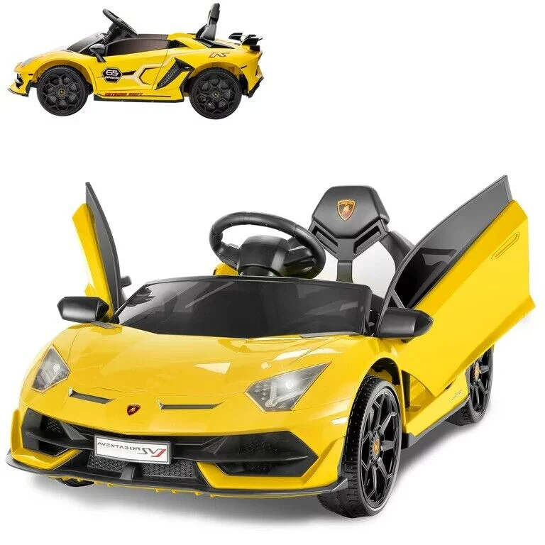 12V Licensed Lamborghini Ride on Car for Kids with Remote Control, MP3, AUX & USB?? - Image 44