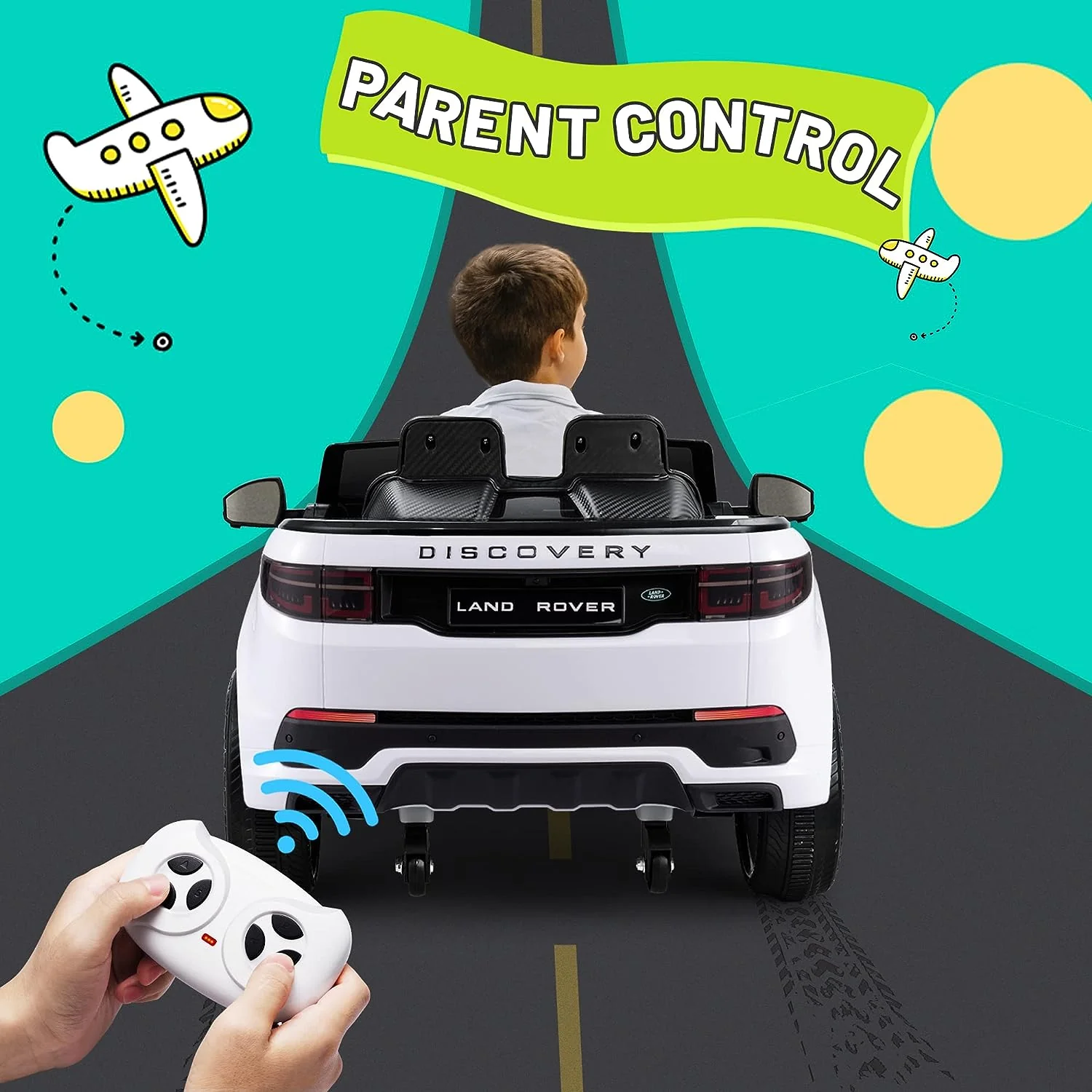 12V Licensed Land-Rover Electric Car for Kids - Powered by Lithium Battery - Image 5