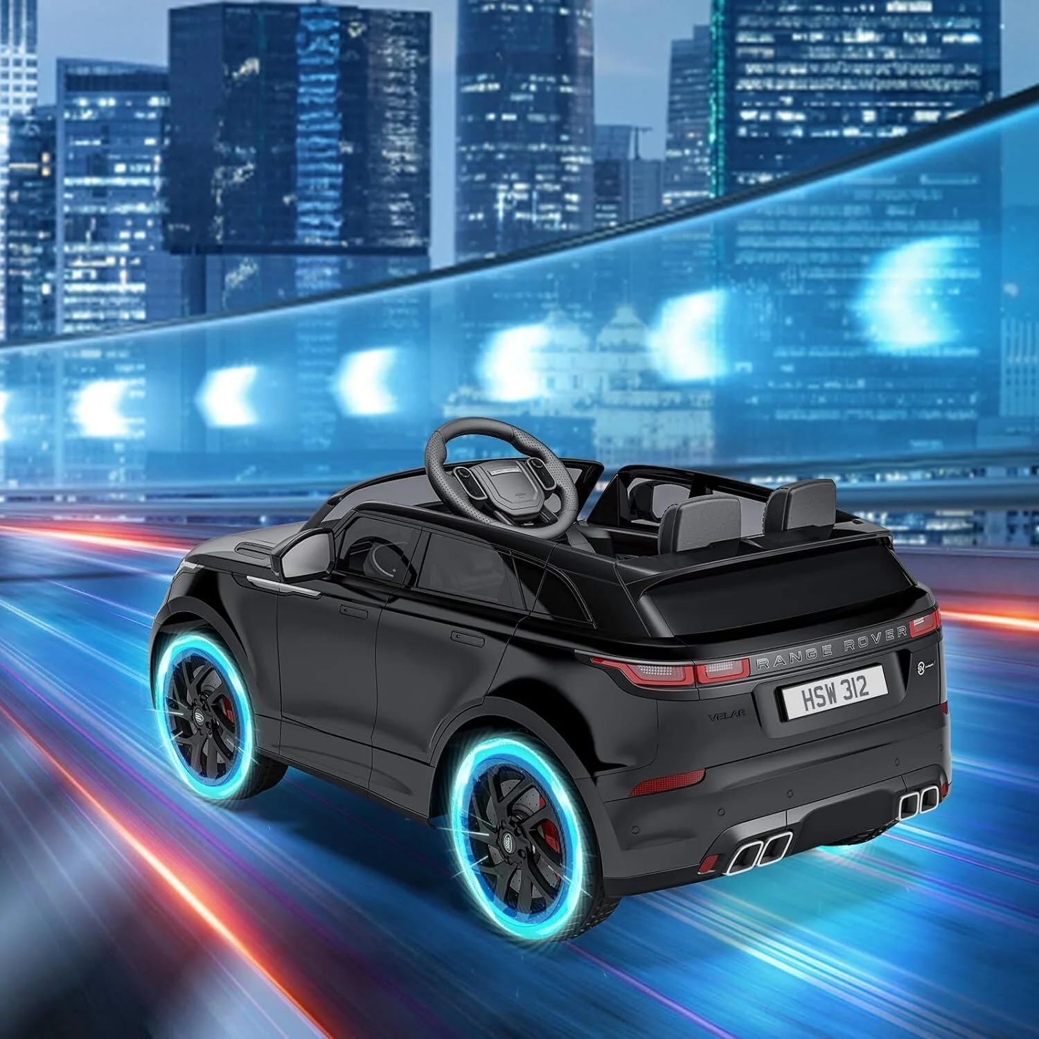 12V Licensed Land Rover Electric Ride-On Car for Kids with Parent Remote Control - Image 20